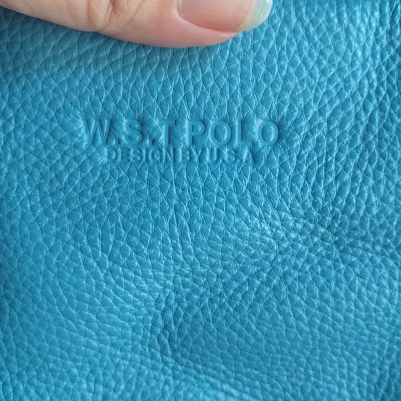 Beautiful tote by W.S.T Polo by USA🌸🍀🍀 - Picture 6 of 12